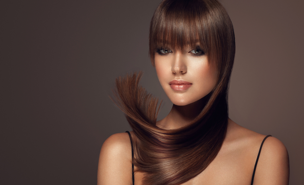 Beautiful,Model,Woman,With,Shiny,And,Straight,Long,Hair.,Keratin